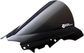 ZERO GRAVITY Double Bubble Windscreen - Dark Smoke - YZF-R3