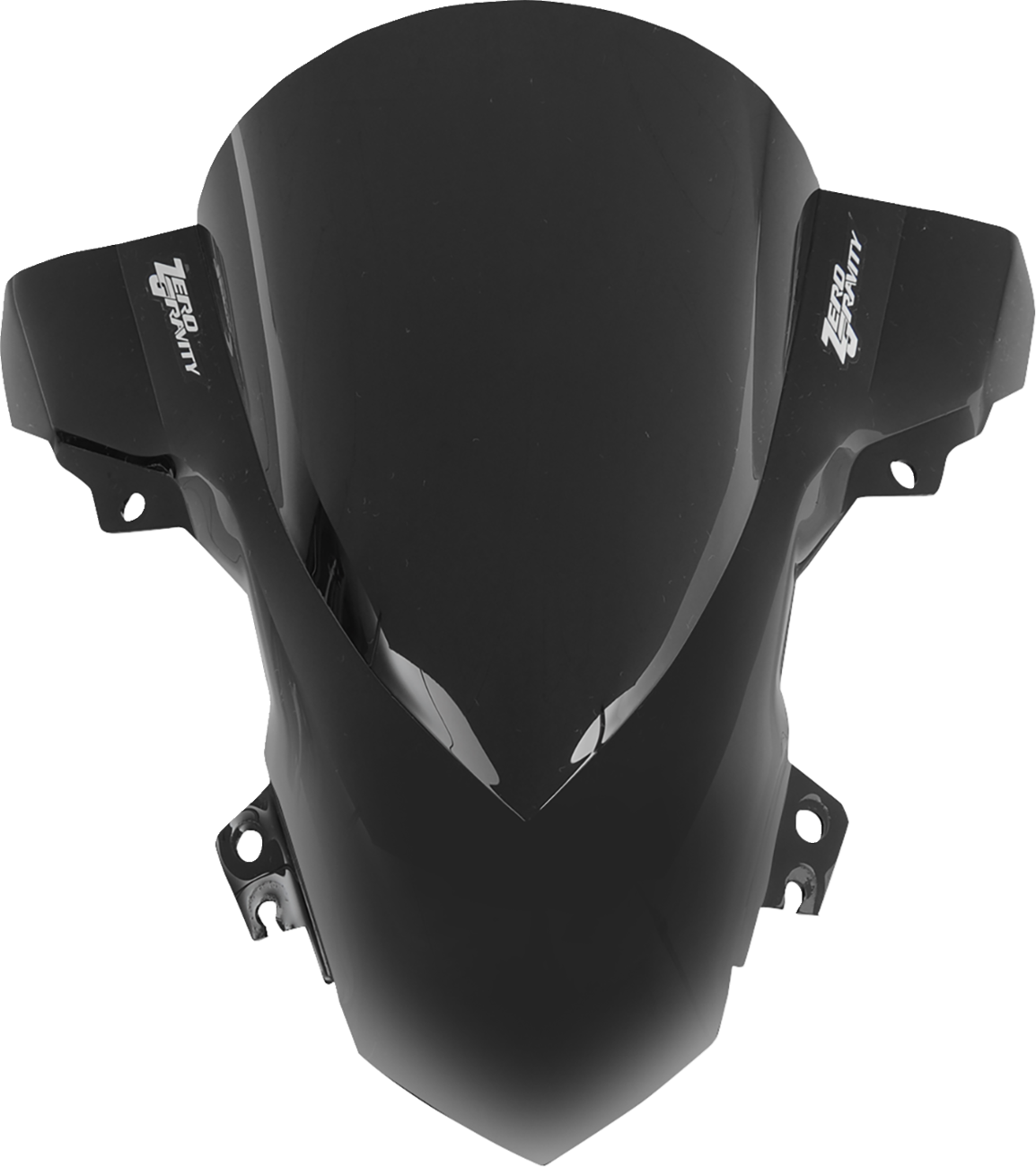 ZERO GRAVITY Double Bubble Windscreen - Dark Smoke - S1000RR