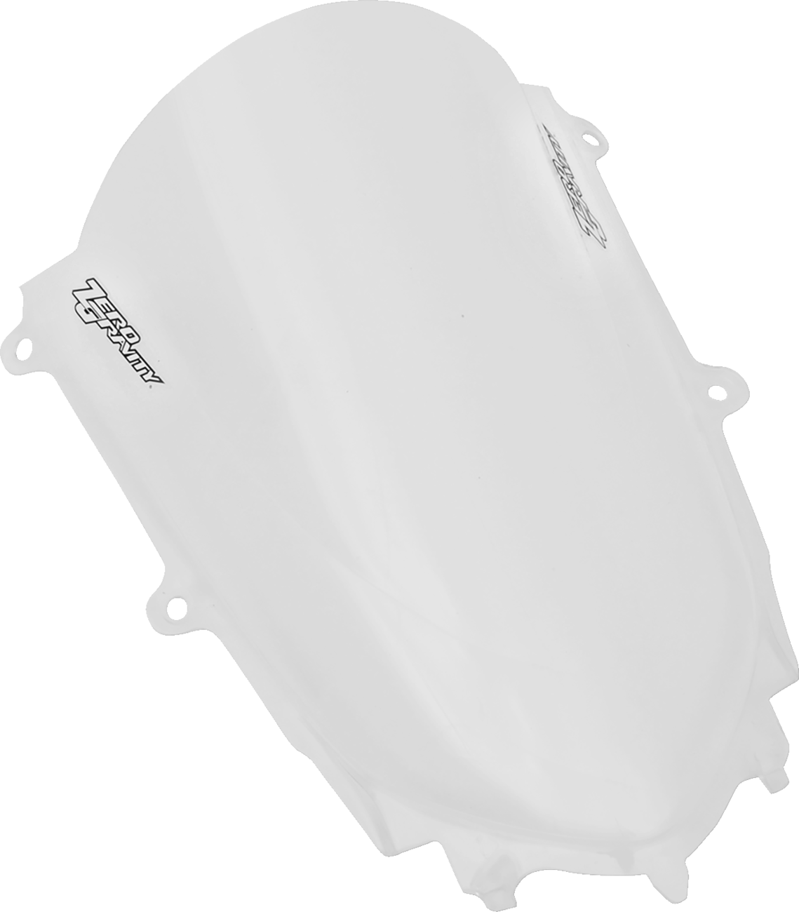 ZERO GRAVITY Double Bubble Windscreen - Clear - YZF-R6/R7/World GP