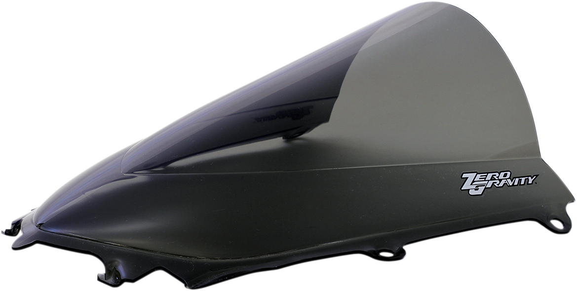 ZERO GRAVITY Double Bubble Windscreen - Light Smoke - YZF-R6/R7/World GP