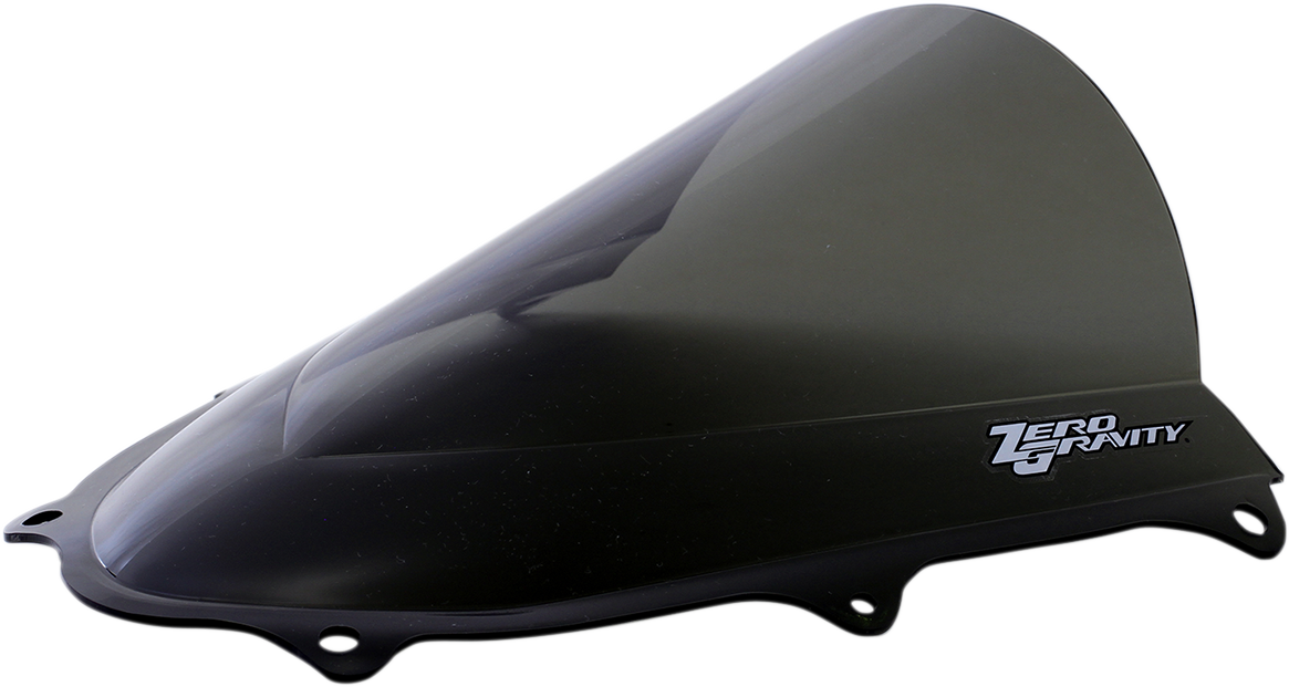ZERO GRAVITY Double Bubble Windscreen - Light Smoke - GSX-R 1000R/Z
