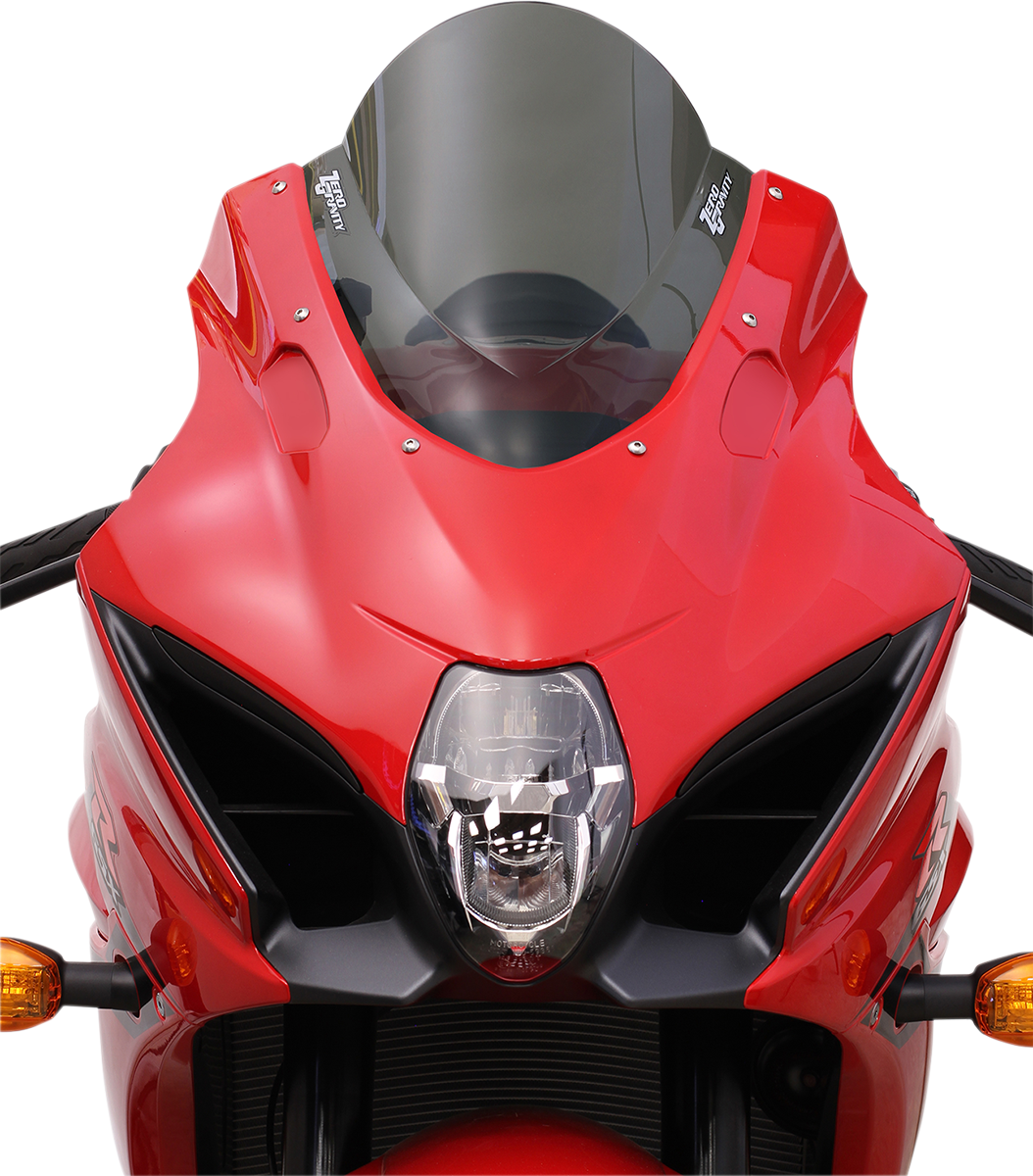 ZERO GRAVITY Double Bubble Windscreen - Light Smoke - GSX-R 1000R/Z