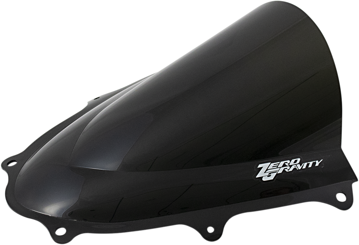 ZERO GRAVITY Double Bubble Windscreen - Dark Smoke - GSX-R 1000R/Z
