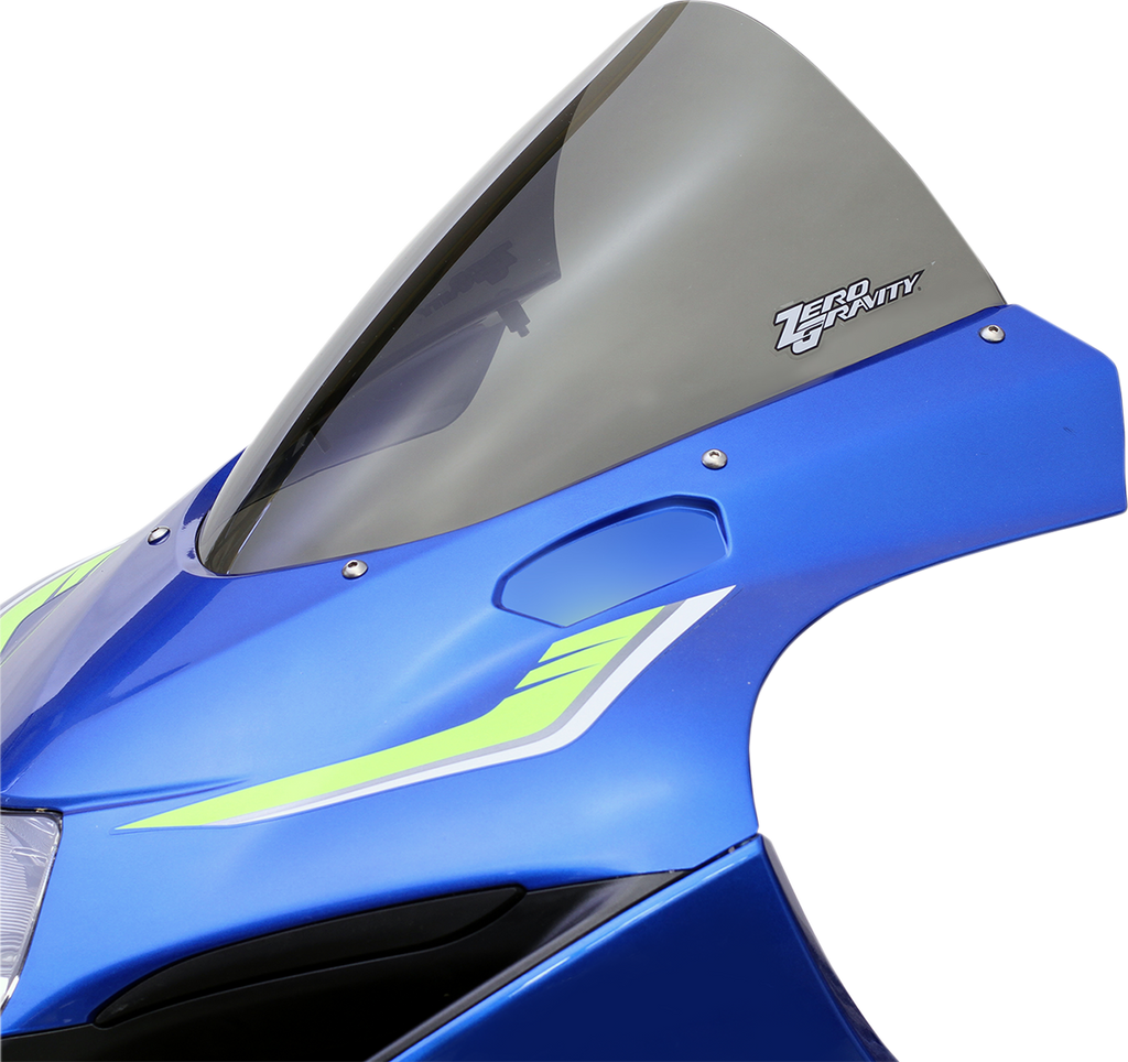 ZERO GRAVITY Corsa Windscreen - Smoke - '17-'25 GSX-R1000R/Z