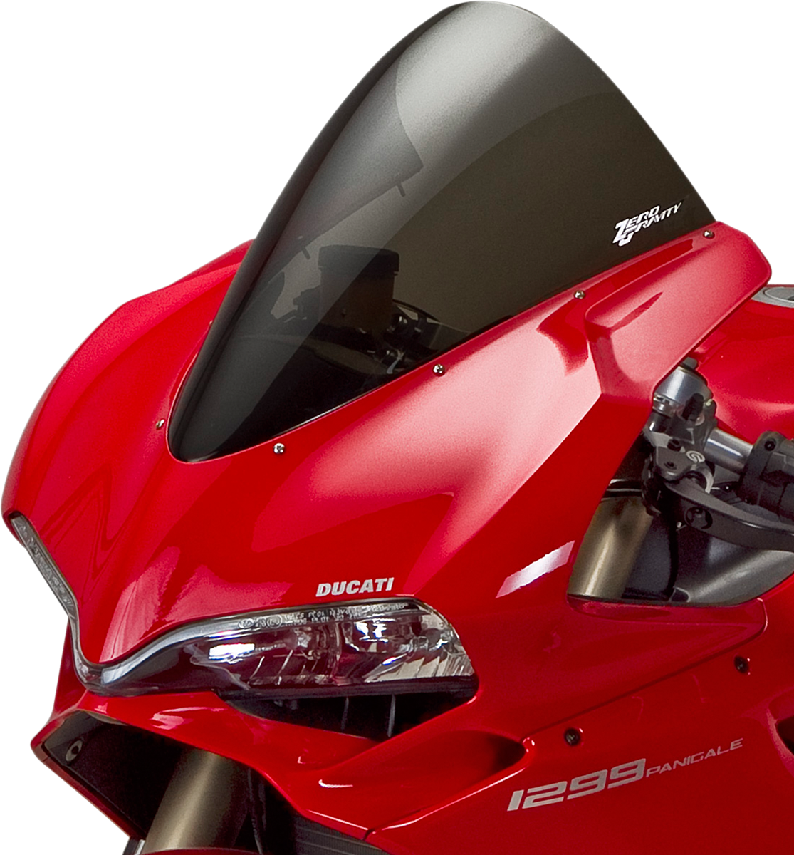 ZERO GRAVITY Corsa Windscreen - Smoke - '15-'17 1299 Panigale