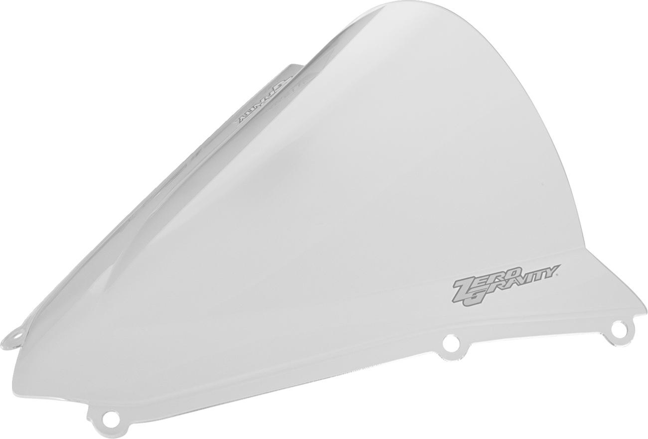 ZERO GRAVITY Double Bubble Windscreen - Clear - Ninja H2/Carbon