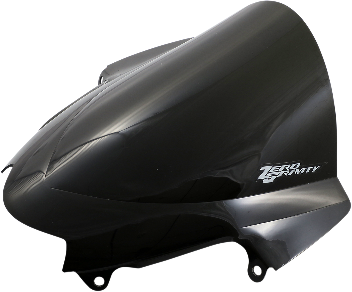 ZERO GRAVITY Double Bubble Windscreen - Dark Smoke - Bandit 1250