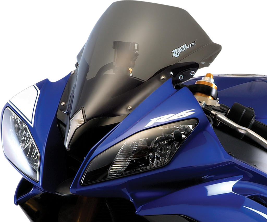 ZERO GRAVITY Marc 1 Windscreen - Smoke - YZF-R6