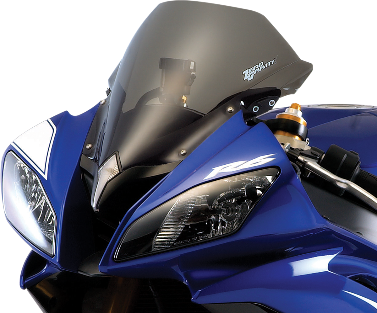 ZERO GRAVITY Marc 1 Windscreen - Smoke - YZF-R6
