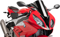 PUIG HI-TECH PARTS Race Windscreen - 14-1/4" - Black - S1000RR
