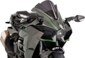 PUIG HI-TECH PARTS Race Windscreen - 13" - Dark Smoke - Ninja