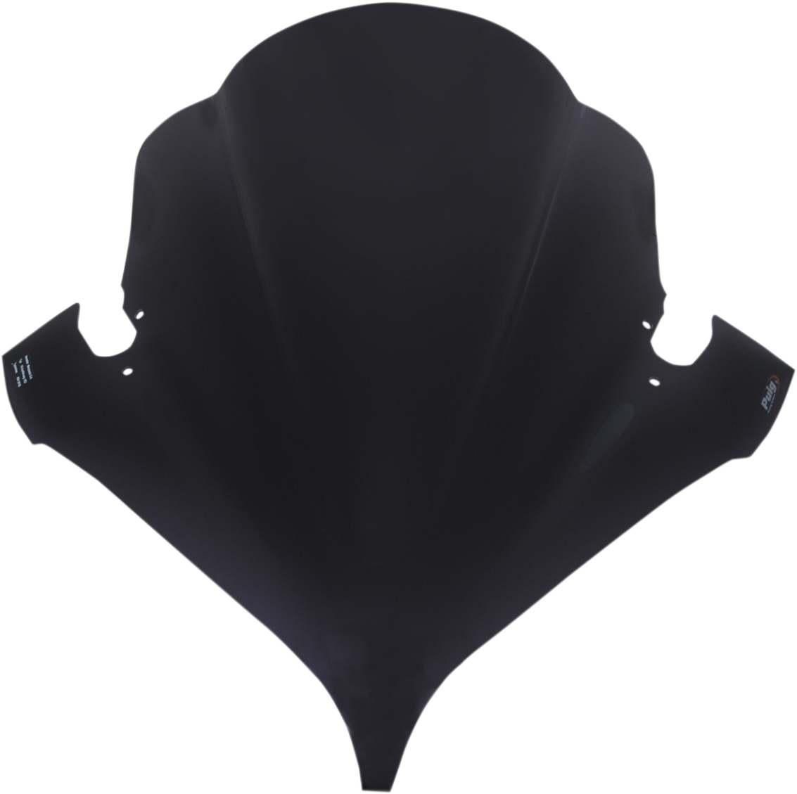 PUIG HI-TECH PARTS Race Windscreen - 21-5/8" - Smoke - FZ6