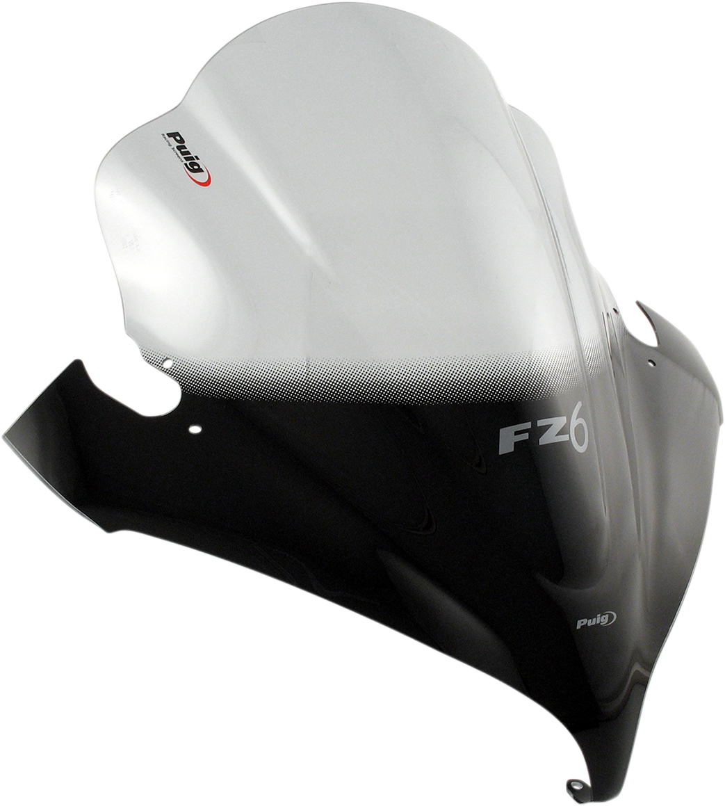 PUIG HI-TECH PARTS Race Windscreen - 21-5/8" - Smoke - FZ6