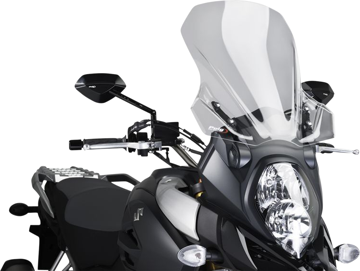 PUIG HI-TECH PARTS Touring Windscreen - 18-1/8" - Clear - V-Strom