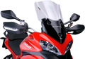 PUIG HI-TECH PARTS Touring Windscreen - 22-1/2" - Smoke - Multistrada 1200
