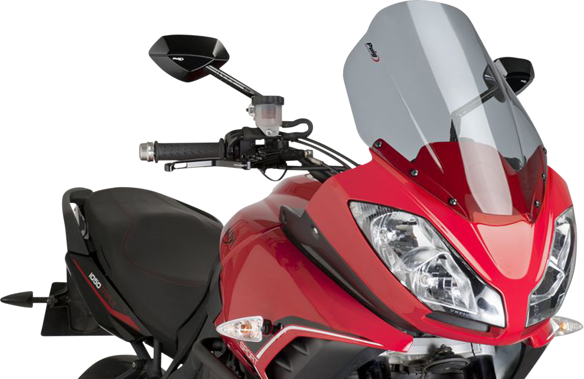PUIG HI-TECH PARTS Touring Windscreen - 19-3/4" - Smoke - Tiger 1050