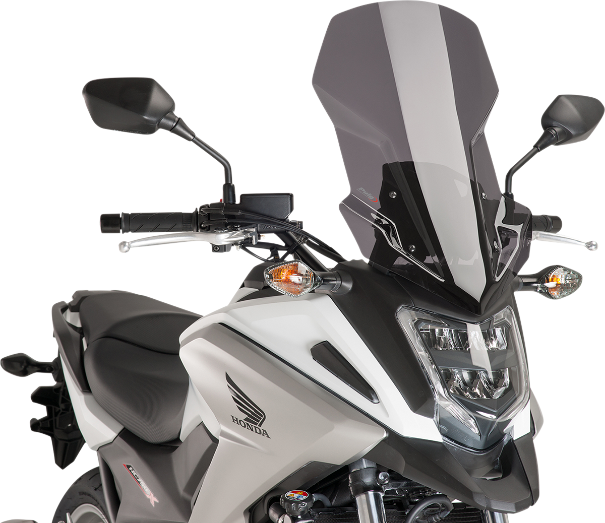 PUIG HI-TECH PARTS Touring Windscreen - 20-1/2" - Dark Smoke - NC750X