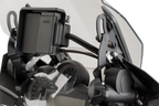 PUIG HI-TECH PARTS Support Bracket - Black - R1200GS/R1250GS