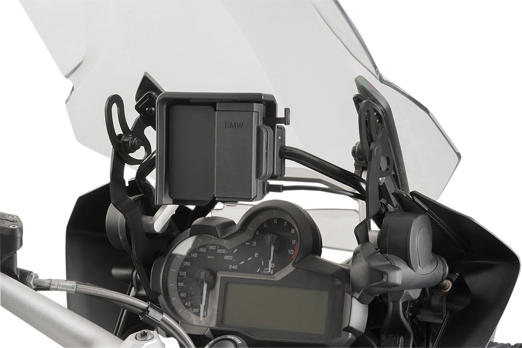 PUIG HI-TECH PARTS Support Bracket - Black - R1200GS/R1250GS