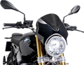 PUIG HI-TECH PARTS New Generation Windscreen - 11-3/4" - Dark Smoke - R9