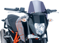 PUIG HI-TECH PARTS New Generation Windscreen - 10-1/2" - Dark Smoke - KTM 690