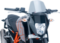 PUIG HI-TECH PARTS New Generation Windscreen - 10-1/2" - Smoke - KTM 690