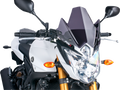 PUIG HI-TECH PARTS New Generation Windscreen - Dark Smoke - FZ8