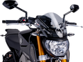PUIG HI-TECH PARTS New Generation Windscreen - 11-1/2" - Smoke - MT09