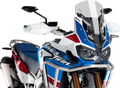 PUIG HI-TECH PARTS Race Windscreen - 16-1/4" - Light Smoke - Honda