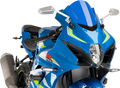 PUIG HI-TECH PARTS Race Windscreen - Blue - GSX-R1000/R