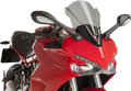PUIG HI-TECH PARTS Race Windscreen - 16" - Light Smoke - Ducati