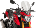PUIG HI-TECH PARTS Race Windscreen - 17-1/4" - Clear - Suzuki