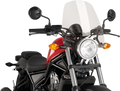 PUIG HI-TECH PARTS New Generation Windscreen - 16-1/2" - Clear - Honda