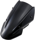 PUIG HI-TECH PARTS New Generation Windscreen - 13-3/8" - Carbon - Kawasaki