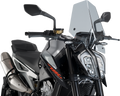 PUIG HI-TECH PARTS New Generation Windscreen - 16-1/4" - Smoke - KTM
