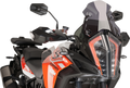 PUIG HI-TECH PARTS Race Windscreen - 11-1/2" - Dark Smoke - KTM