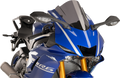 PUIG HI-TECH PARTS Race Windscreen - 14-1/4" - Dark Smoke - Yamaha