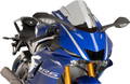 PUIG HI-TECH PARTS Race Windscreen - 14-1/4" - Smoke - Yamaha
