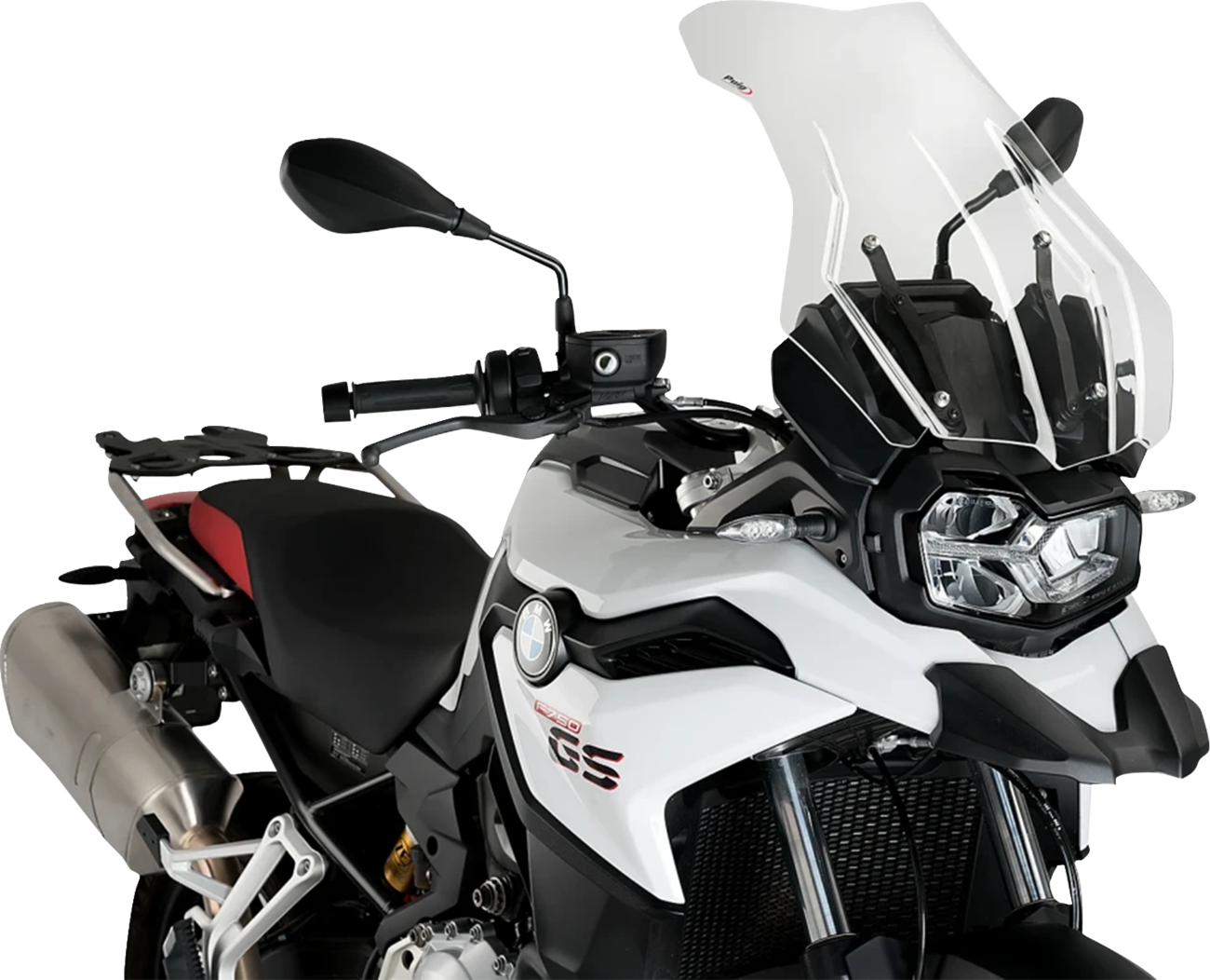 PUIG HI-TECH PARTS Touring Windscreen - 21" - Clear - BMW