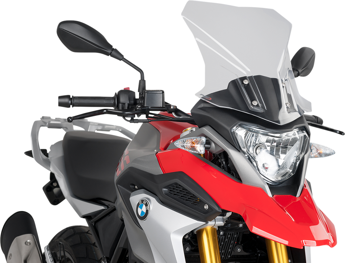 PUIG HI-TECH PARTS Touring Windscreen - 17" - Clear - BMW