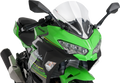 PUIG HI-TECH PARTS Race Windscreen - 15-3/4" - Clear - Kawasaki