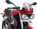 PUIG HI-TECH PARTS New Generation Windscreen - 12-1/4" - Light Smoke - Street Triple 765
