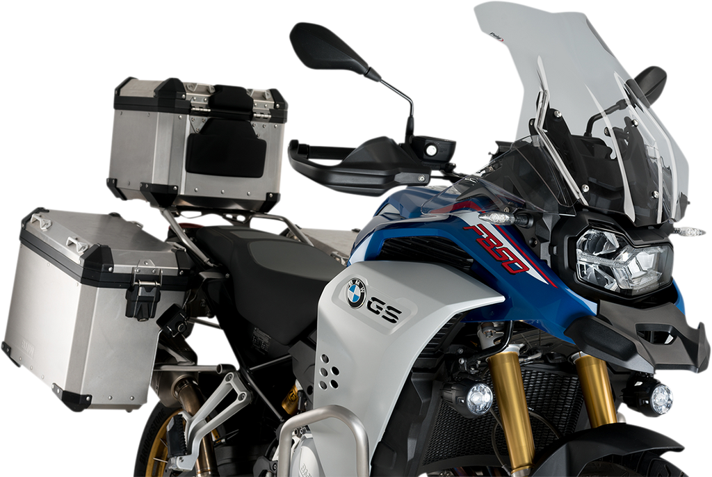 PUIG HI-TECH PARTS Touring Windscreen - 21-1/4" - Smoke - BMW
