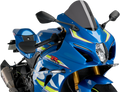 PUIG HI-TECH PARTS Race Windscreen - 11-1/4" - Dark Smoke - GSX-R