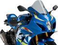 PUIG HI-TECH PARTS Race Windscreen - 11-1/4" - Smoke - GSX-R