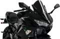 PUIG HI-TECH PARTS Race Windscreen - 19" - Black - Kawasaki