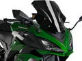 PUIG HI-TECH PARTS Race Windscreen - 18-7/8" - Black - Kawasaki