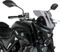 PUIG HI-TECH PARTS New Generation Windscreen - 11-3/4" - Smoke - MT-03