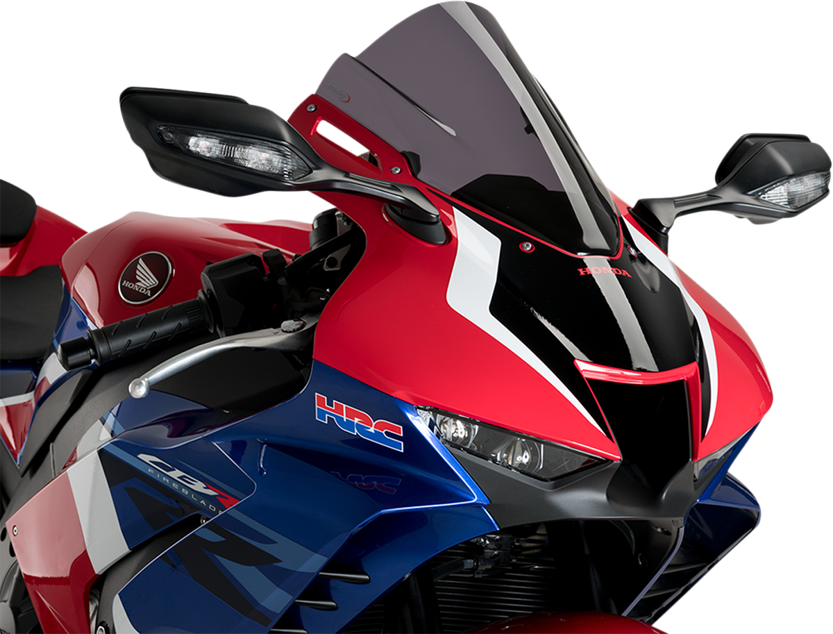 PUIG HI-TECH PARTS Race Windscreen - Dark Smoke