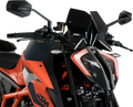 PUIG HI-TECH PARTS New Generation Windscreen - 10-1/2" - Black - 1290 Super Duke R